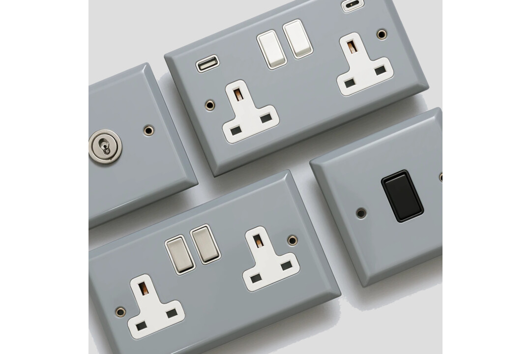 Spectrum Light Grey Sockets from Socket Store