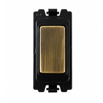 Gs Grid Switch G&H G-431AB: G&H Electrical Grid Switch Black Blank Insert