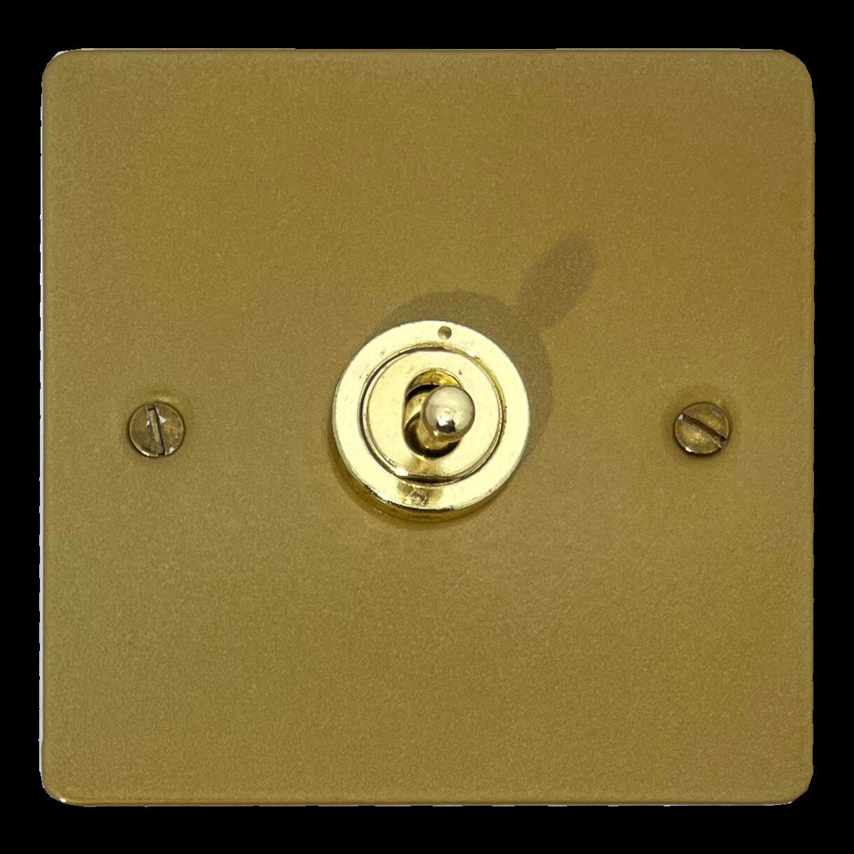 G+H Flat Gold Intermediate Toggle Switch