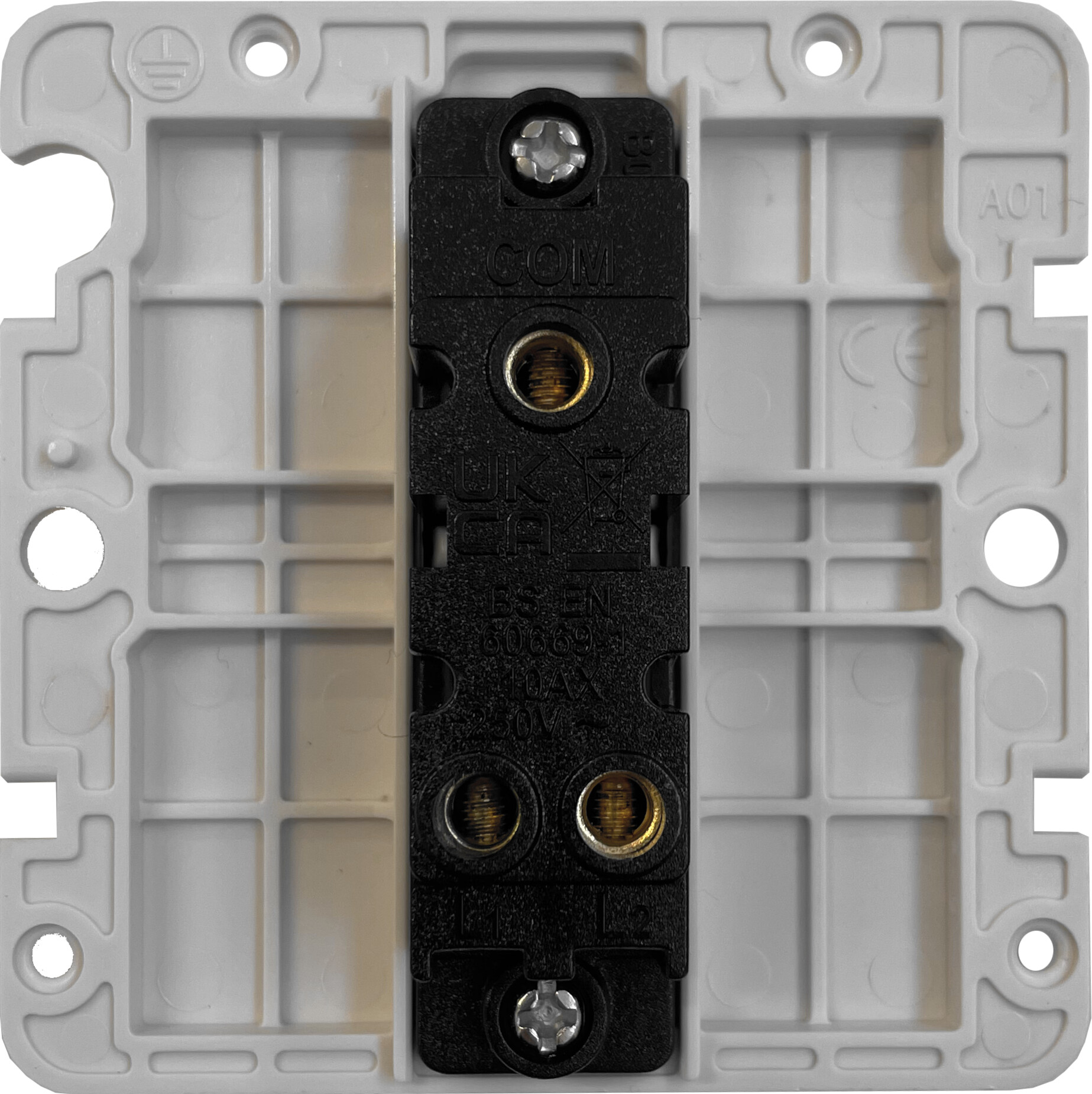 Interruttore A Levetta Unipolare Rosso 15A Rsi1013c3rd Luce Rossa Connettori Da 63 Mm 40321554 - Foto 7